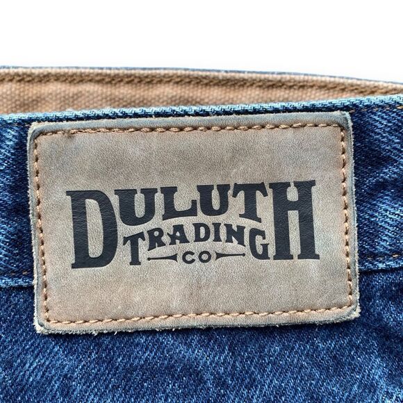 Duluth Trading Co. 100% Cotton Denim Blue Jeans Men’s size 40 x 30 - Picture 4 of 16